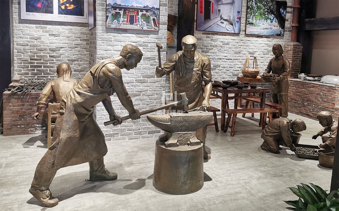 白云電氣展館打鐵鋪場(chǎng)景