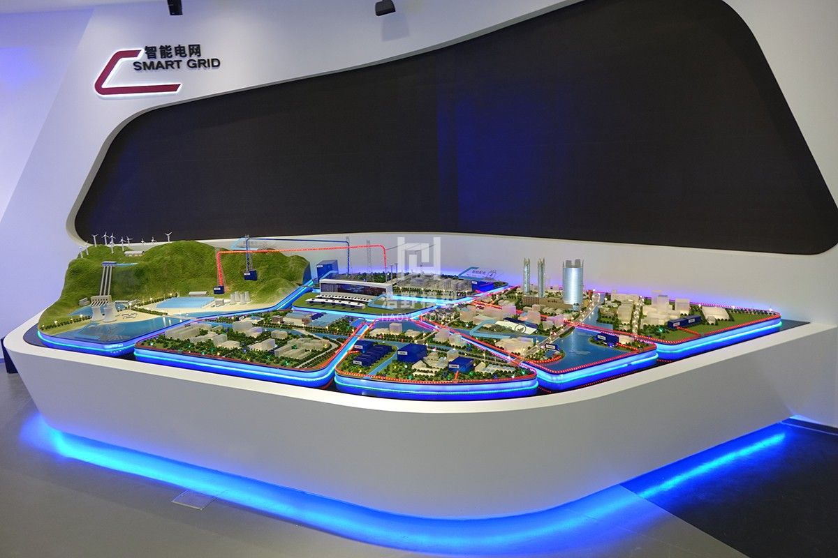 南方電網(wǎng)清遠(yuǎn)展廳模型