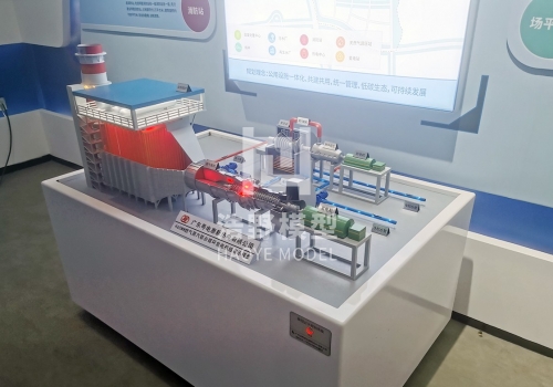 惠州展廳燃氣機發(fā)電機組模型