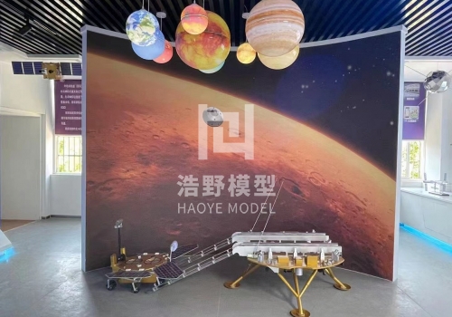祝融號(hào)登月模擬場景模型